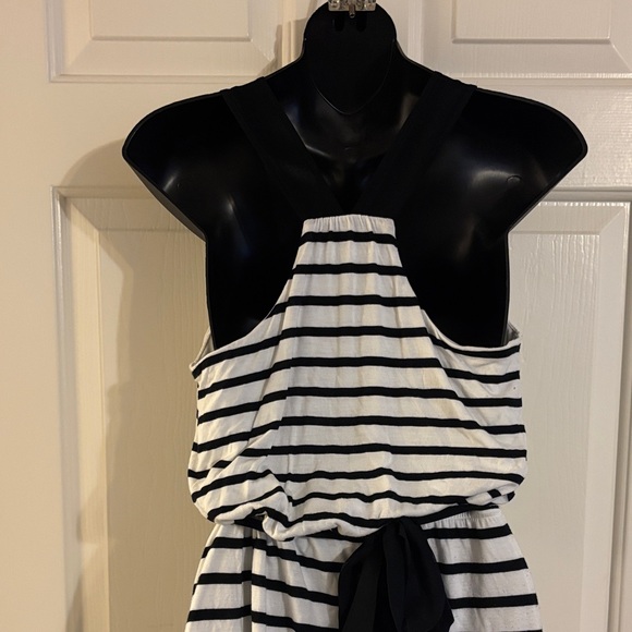 Express Striped Blouson Maxi Dress Size Small - Picture 5 of 8